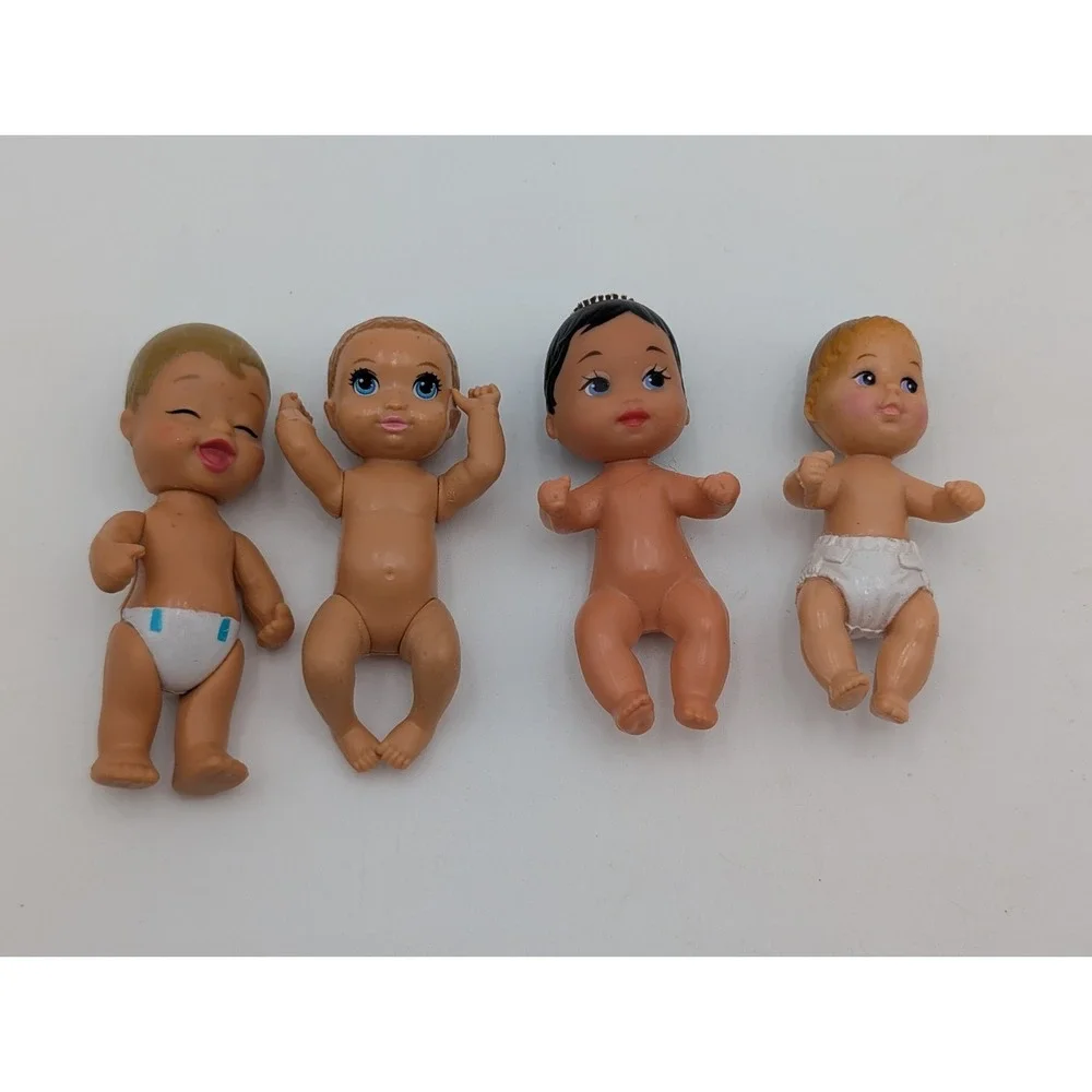 Mattel Barbie Baby Doll Figure Lot‎ of 5 Seat